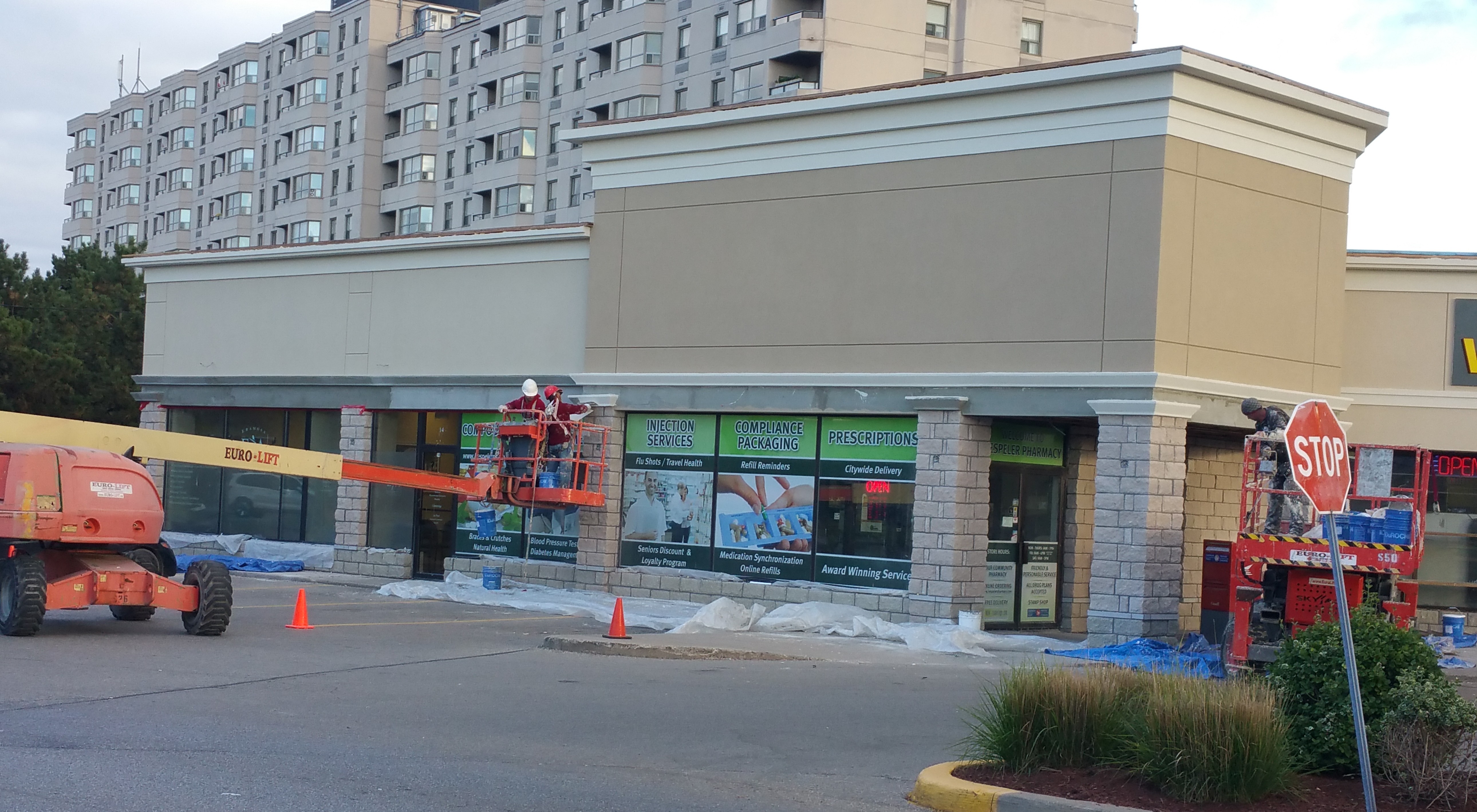 Commercial Plaza Exteriors